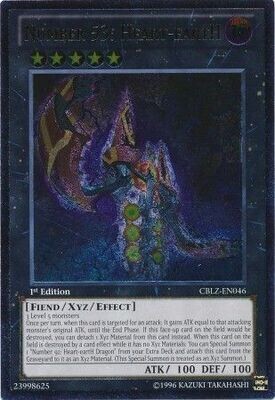 Ultimate Rare - Number 53: Heart-eartH - CBLZ-EN046 1st Edition
Cosmo Blazer 1st Edition Singles (Espanol) (Danado)