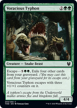 Voracious Typhon 203/254
Theros: Beyond Death Singles