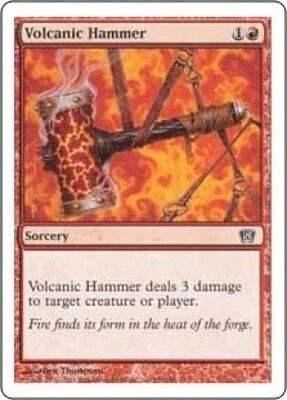 Volcanic Hammer 231/350 - MTG 8th Edition Singles