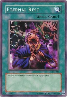 Eternal Rest - SDJ-039 - Common Unlimited Starter Deck: Joey [SDJ] Unlimited Singles