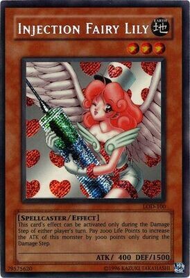 Injection Fairy Lily - LOD-100 - Secret Rare Unlimited
Legacy of Darkness [LOD] Unlimited Singles (Danado)