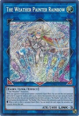 The Weather Painter Rainbow - SPWA-EN035 - Secret Rare 1st Edition Spirit Warriors Singles