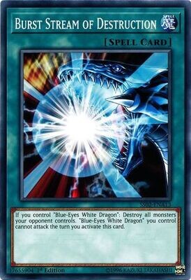 Burst Stream of Destruction - SS02-ENA13 - Common 1st Edition Speed Duel Starter Decks: Duelists of Tomorrow Singles