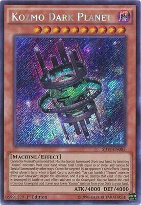 Kozmo Dark Planet - SHVI-EN085 - Secret Rare 1st Edition
Shining Victories 1st Edition Singles