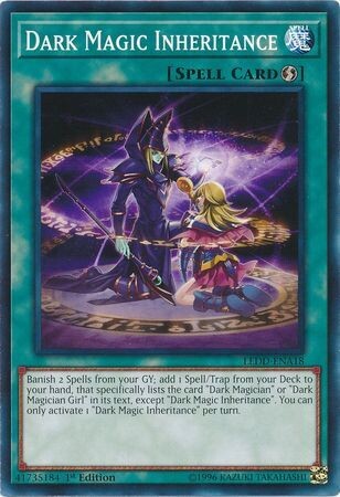 Dark Magic Inheritance - LEDD-ENA18 - Common 1st Edition
Legendary Dragon Decks Singles