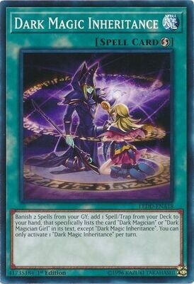 Dark Magic Inheritance - LEDD-ENA18 - Common 1st Edition Legendary Dragon Decks Singles