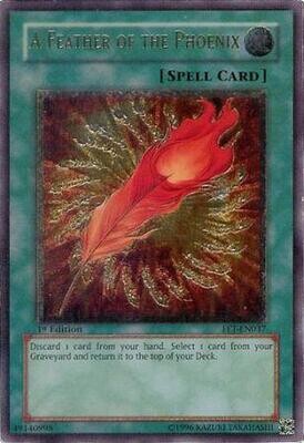 Ultimate Rare - A Feather of the Phoenix - FET-EN037 1st Edition
Flaming Eternity [FET] 1st Edition Singles