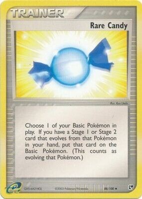 Rare Candy - 88/100 - Uncommon
Ex Sandstorm Singles