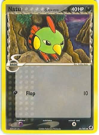 Natu (Delta Species) - 55/101 - Common
Ex Dragon Frontiers Singles