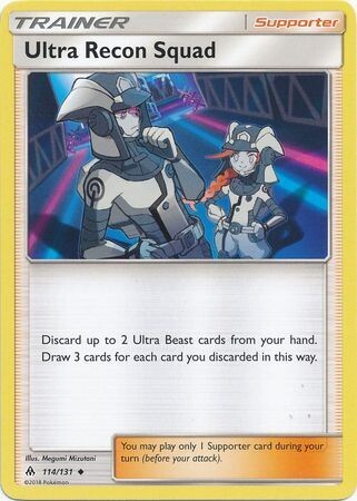 Ultra Recon Squad - 114/131 - Uncommon
Sun &amp; Moon: Forbidden Light Singles