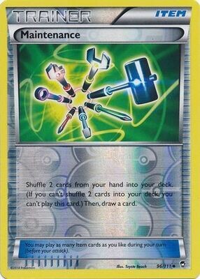 Maintenance - 96/111 - Uncommon Reverse Holo
XY: Furious Fists Reverse Holo Singles