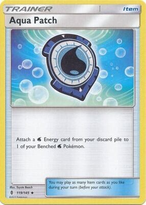 Aqua Patch - 119/145 - Uncommon
Sun &amp; Moon: Guardians Rising Singles
