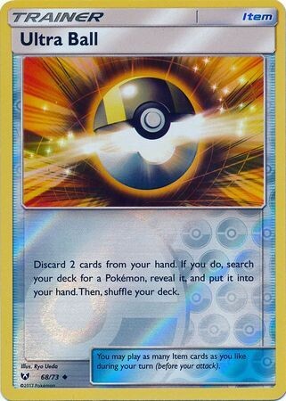 Ultra Ball - 68/73 - Uncommon Reverse Holo Shining Legends Reverse Holo Singles