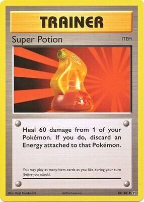 Super Potion - 87/108 - Uncommon XY: Evolutions Singles