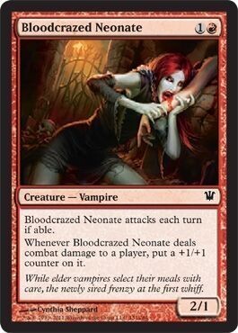 Bloodcrazed Neonate 131/264 - Innistrad Singles (Español)