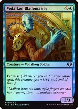 Vedalken Blademaster 068/264 - Foil
Kaladesh Foil Singles (Español)
