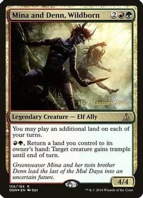 Mina and Denn, Wildborn - Prerelease Cards (PRE)
Prerelease Cards Foil