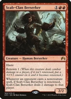 Scab-Clan Berserker - Magic Origins (ORI)
Magic Origins