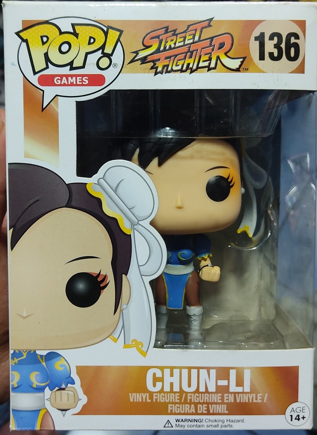 SH Chun LI Funko Pop 136 Street Fighter