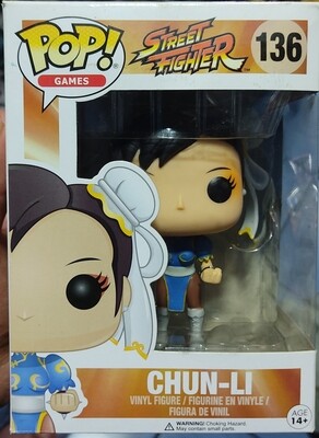 SH Chun LI Funko Pop 136 Street Fighter