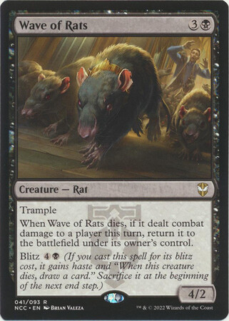 Wave of Rats 041/093
Streets of New Capenna Commander Singles
