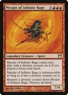 Myojin of Infinite Rage - Champions of Kamigawa (CHK)
Champions of Kamigawa