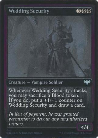 Wedding Security 405 - Silver Screen Foil
Innistrad: Double Feature Foil Singles