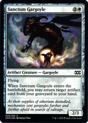 Sanctum Gargoyle 029/332 - Foil
Double Masters Foil Singles