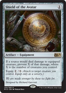 Shield of the Avatar 230/269 Magic 2015 (M15) Singles