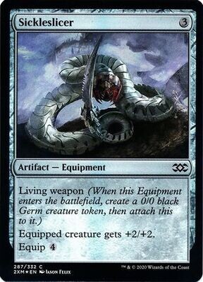 Sickleslicer 287/332 - Foil Double Masters Foil Singles
