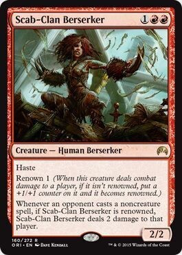 Scab-Clan Berserker 160/272
Magic Origins Singles