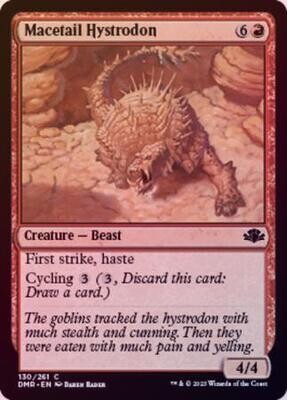 Macetail Hystrodon 130/261 - Foil Dominaria Remastered Foil Singles