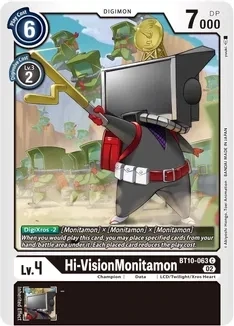 GA Hi-VisionMonitamon - Xros Encounter (BT10)
Xros Encounter