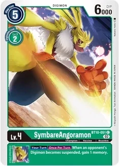 GA SymbareAngoramon - Xros Encounter (BT10)
Xros Encounter