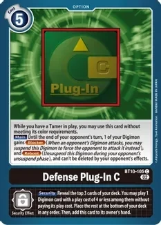 GA Defense Plug-In C - Xros Encounter (BT10)
Xros Encounter