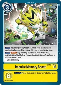 GA Impulse Memory Boost! - Xros Encounter (BT10)
Xros Encounter