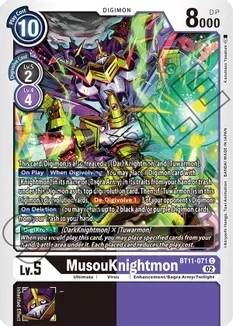 GA MusouKnightmon - Dimensional Phase (BT11)
Dimensional Phase