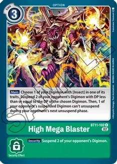 GA High Mega Blaster - Dimensional Phase (BT11) Dimensional Phase