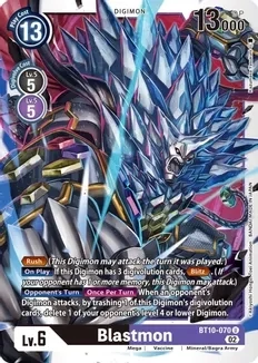 GA Blastmon - Xros Encounter (BT10)
Xros Encounter