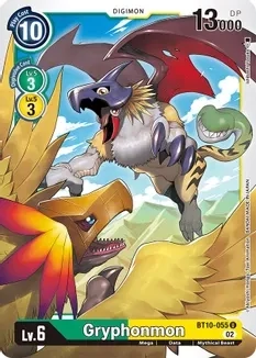 GA Gryphonmon - Xros Encounter (BT10)
Xros Encounter