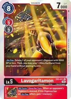 GA Lavogaritamon - Draconic Roar (EX03)
Draconic Roar