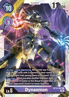 GA Dynasmon - Versus Royal Knights (BT13)
Versus Royal Knights