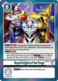 GA Royal Knights of the Purge - Versus Royal Knights (BT13)
Versus Royal Knights