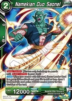 Namekian Duo Saonel - Colossal Warfare (DBS-B04)
Colossal Warfare