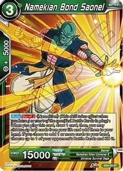 Namekian Bond Saonel - Colossal Warfare (DBS-B04)
Colossal Warfare