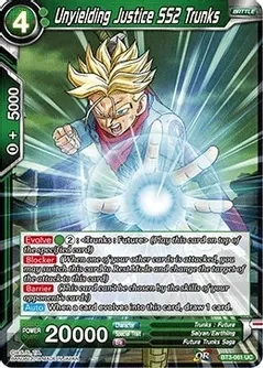 Unyielding Justice SS2 Trunks - Cross Worlds (DBS-B03) Cross Worlds