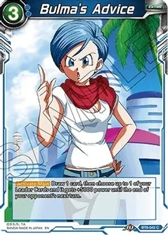 Bulma&#39;s Advice - Malicious Machinations (DBS-B08) Malicious Machinations