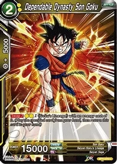 Dependable Dynasty Son Goku - Colossal Warfare (DBS-B04)
Colossal Warfare