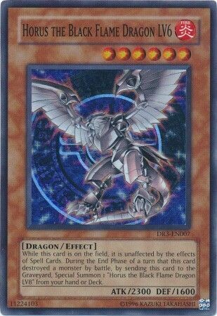 Horus the Black Flame Dragon LV6 - DR3-EN007 - Super Rare
Dark Revelation 3 DR3