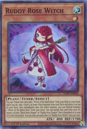 Ruddy Rose Witch - LIOV-EN010 - Super Rare 1st Edition
Lightning Overdrive: LIOV 1st Edition Singles (Espanol)